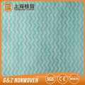 China OEM manufatura de fábrica Tecido de pano de limpeza e toalhetes de tira ondulada